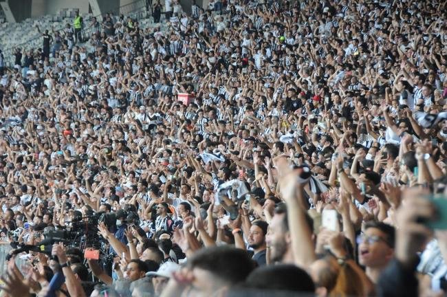 Fotos da torcida do Atltico na partida contra o Flamengo, no Mineiro, em Belo Horizonte, pela 13 rodada do Campeonato Brasileiro