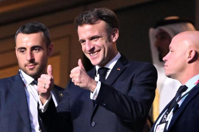 Presidente francs Emmanuel Macron 