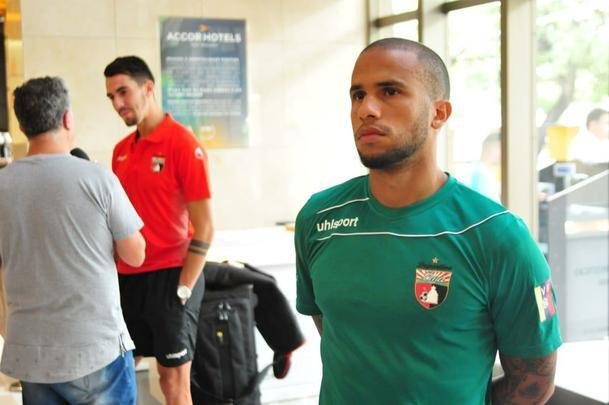 Grupo do Deportivo Lara conversou com a imprensa nesta tera