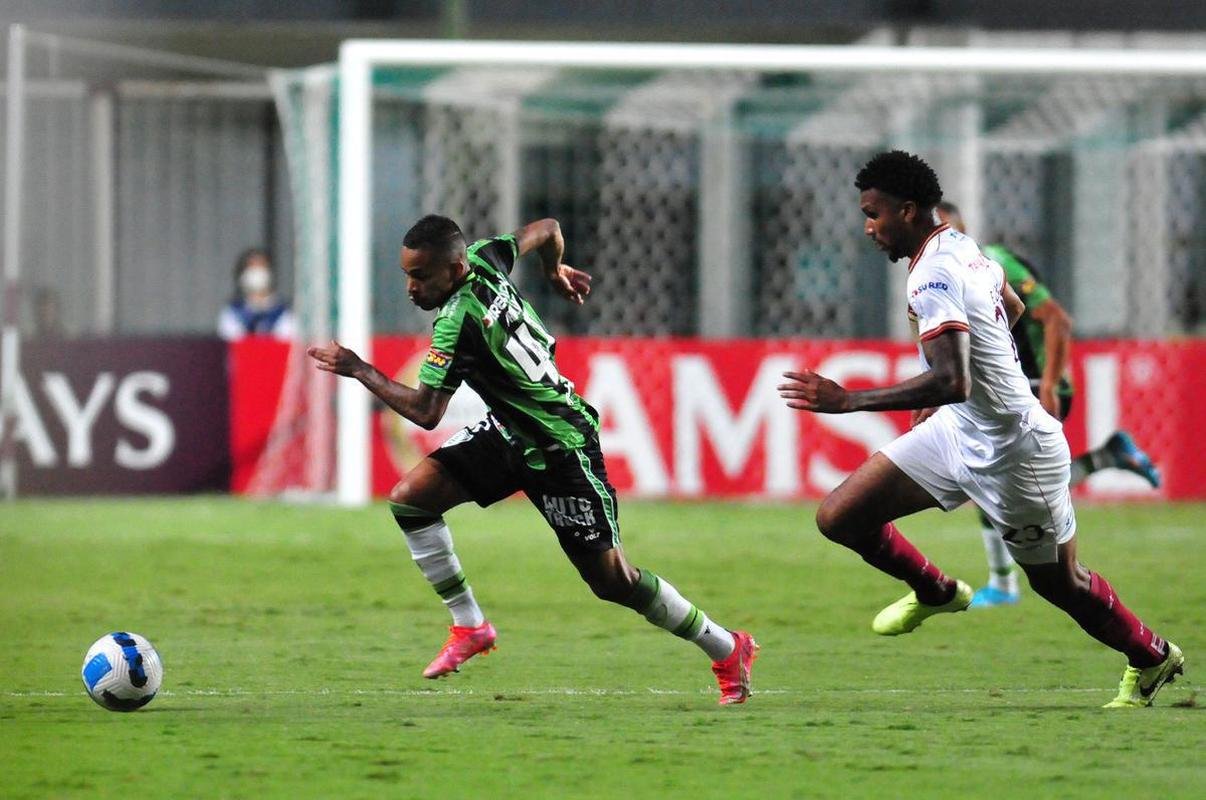 Fotos do jogo entre Amrica e Tolima, no Independncia, em Belo Horizonte, pela terceira rodada do Grupo D da Copa Libertadores 2022