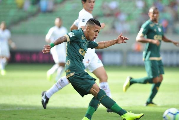 Veja fotos do jogo entre Amrica e Santos