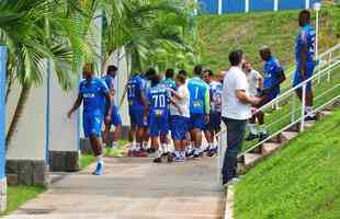 Cruzeiro iniciou temporada 2018 com reapresentao do elenco nesta quarta-feira; a caminho do Grmio, Alisson se despediu dos companheiros