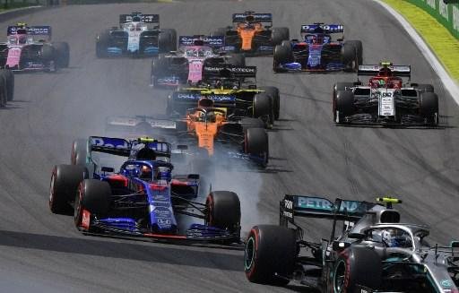 Fotos do GP Brasil de Frmula 1, realizado em So Paulo, neste domingo (17/11/2019). Vitria foi do holands Verstappen, da RBR. Ele foi seguido por Pierre Gasly, da Toro Rosso, e Lewis Hamilton, da Mercedes