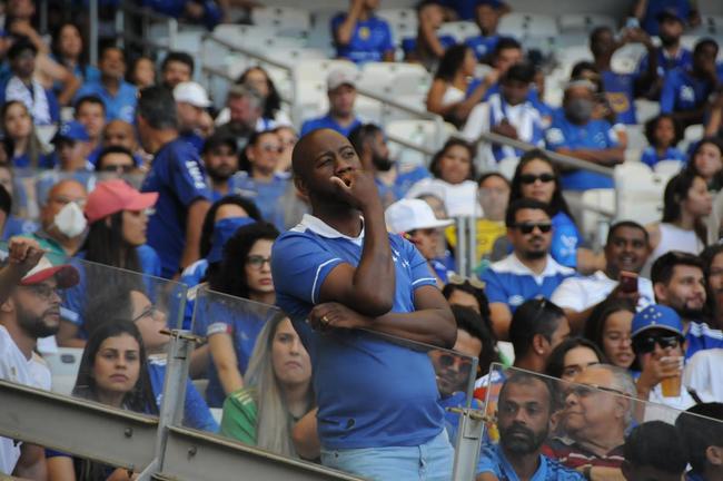 Cruzeiro x Bahia: fotos da torcida da Raposa no Mineiro
