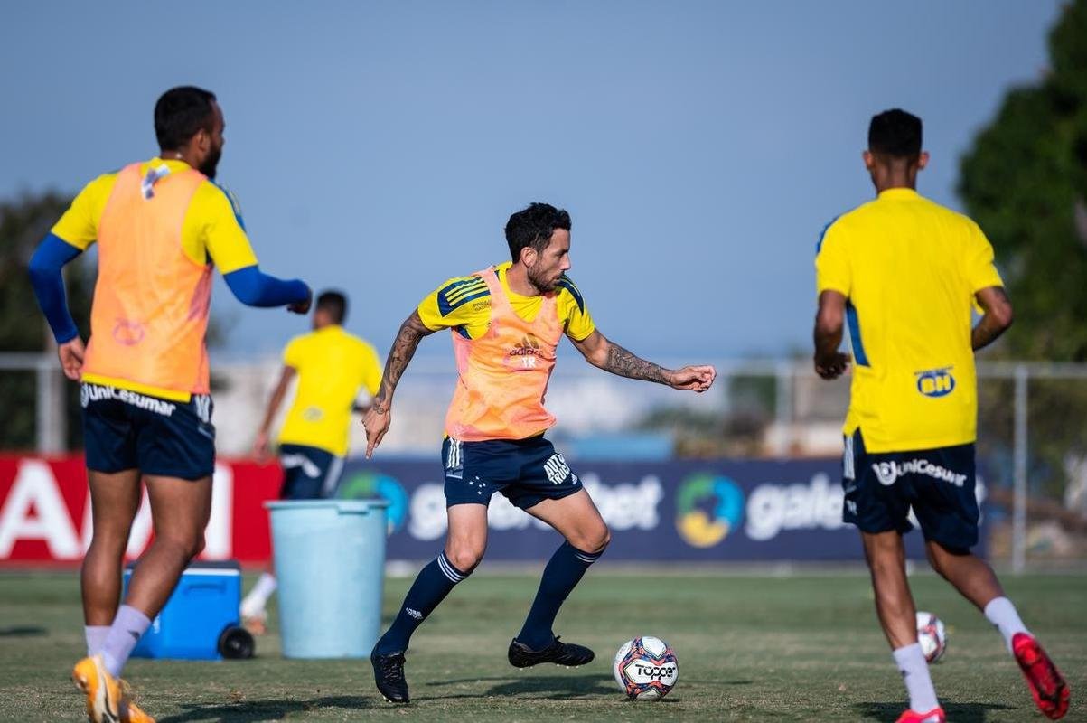 Fotos do treino do Cruzeiro desta quinta-feira (8/7)
