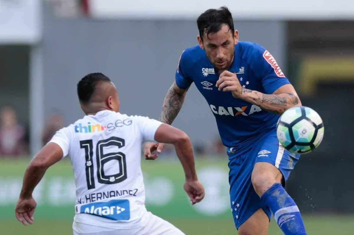 Cruzeiro venceu o Santos por 1 a 0, neste domingo, em partida vlida pela terceira rodada do Brasileiro