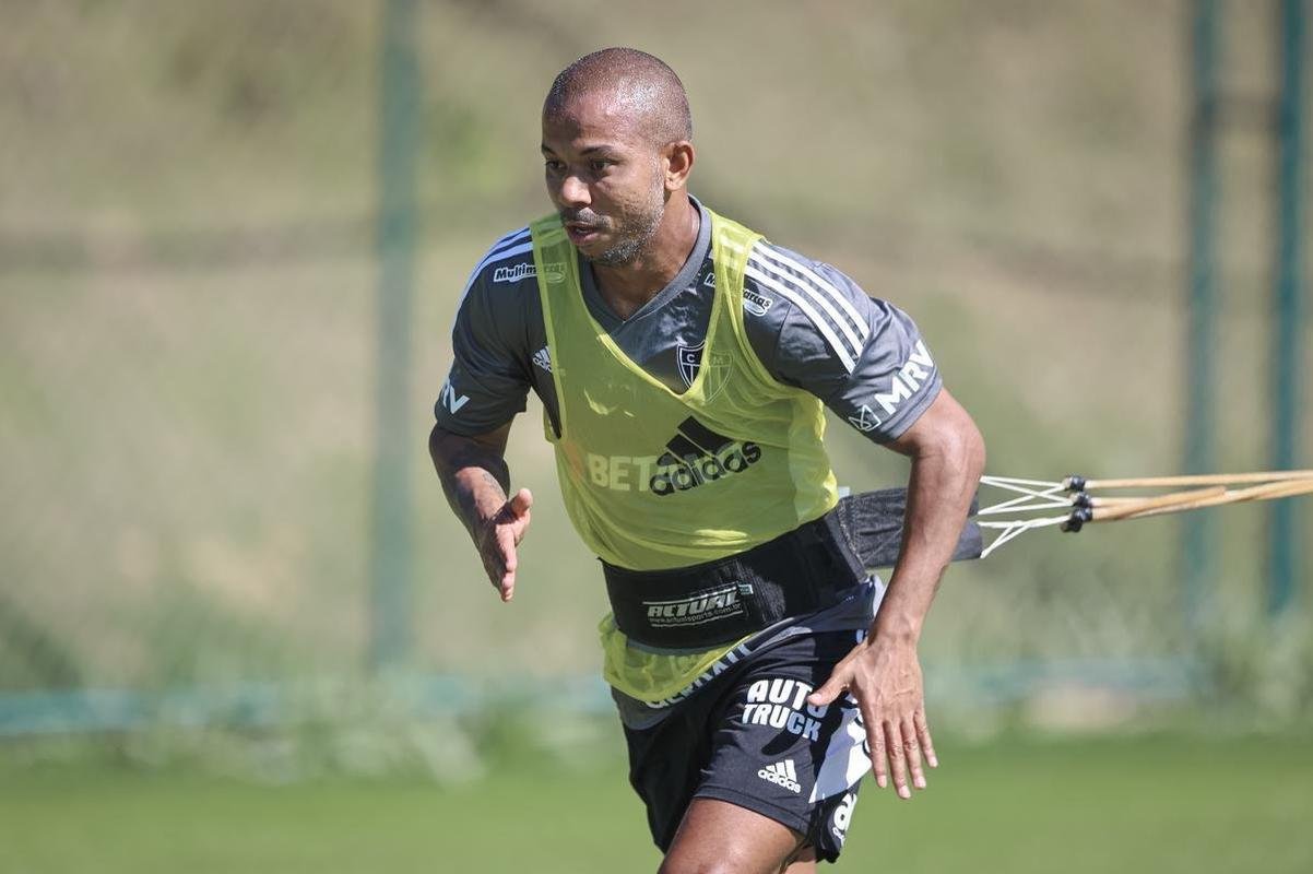 Fotos do treino do Atltico neste domingo, na Cidade do Galo