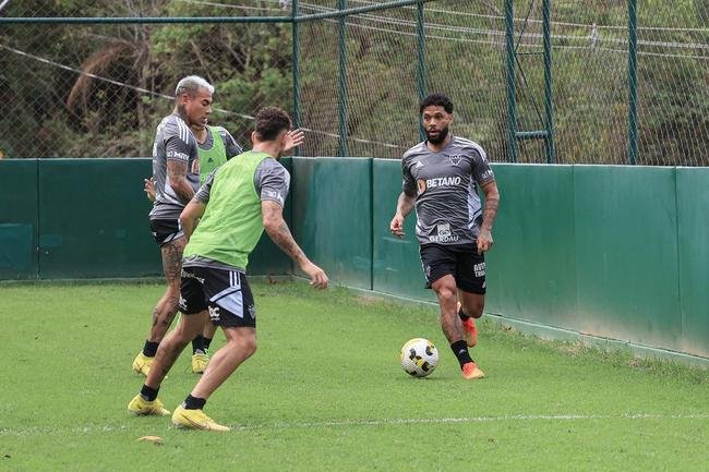 Treino do Atltico na Cidade do Galo, nesta quinta-feira (29/9).