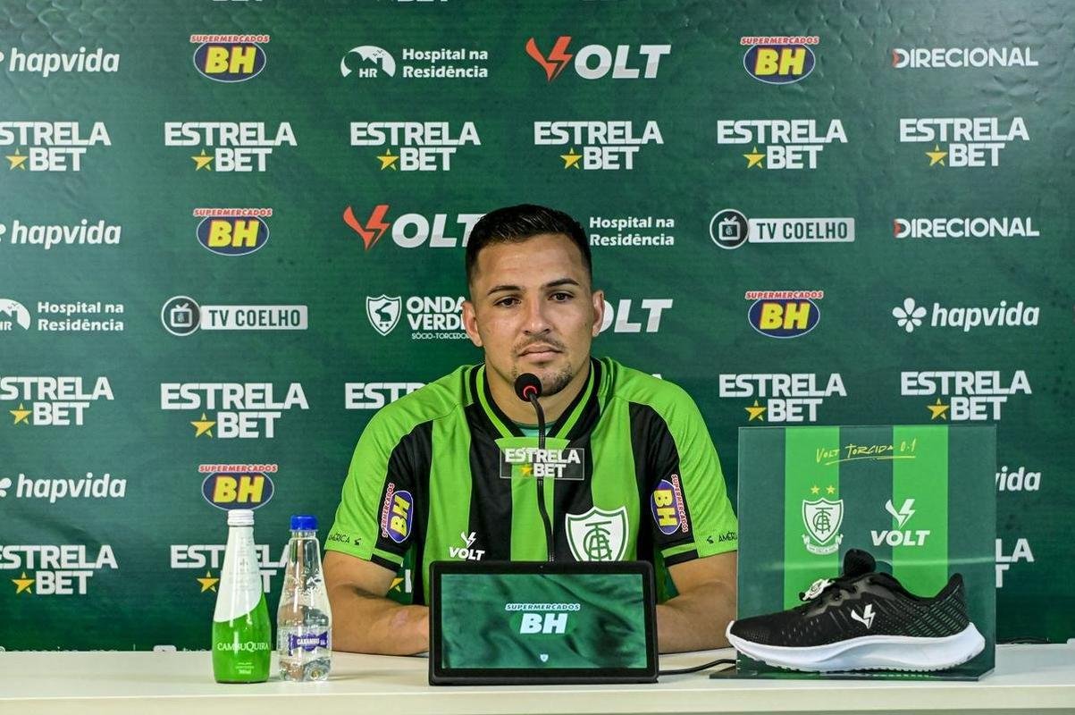 Dad Belmonte foi apresentado pelo Amrica neste sbado (7/1), no Lanna Drumond, e concedeu entrevista coletiva