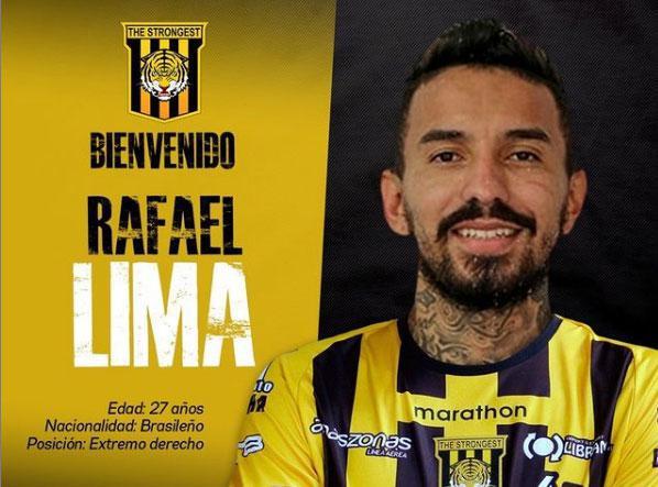 Rafael Lima, atacante (The Strongest, da Bolívia)