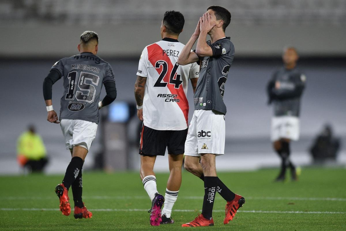 River Plate x Atltico: fotos do duelo de ida das quartas de final da Copa Libertadores, no Monumental de Nez, em Buenos Aires