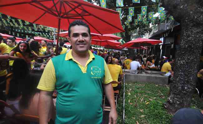 Odair Jose Gomes Melo, proprietrio do Baiana do Acaraj.