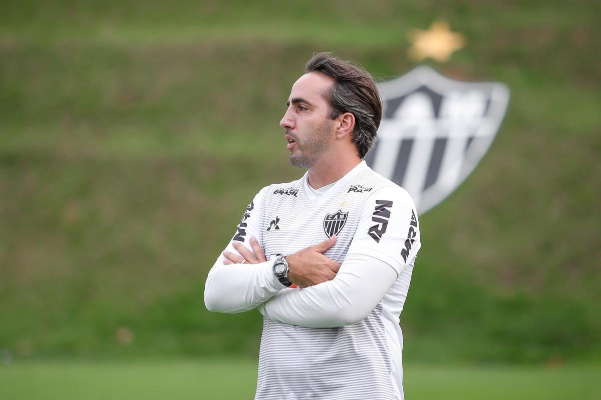 Veja fotos do jogo-treino do Atltico com o time sub-20