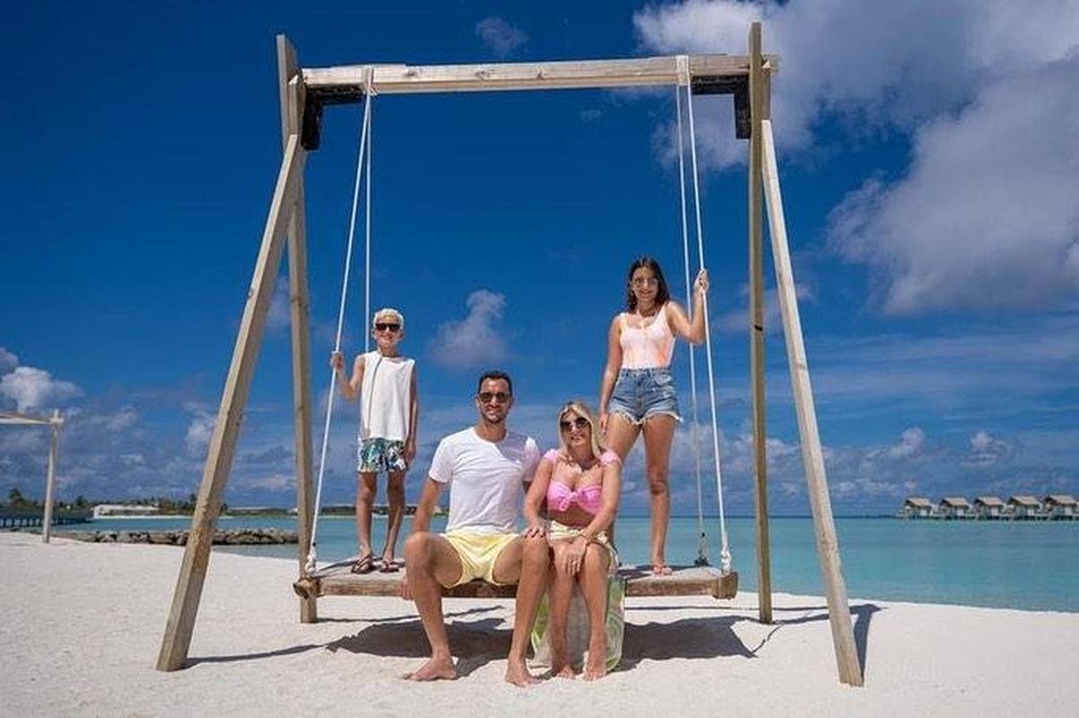 Rver com a famlia nas Maldivas