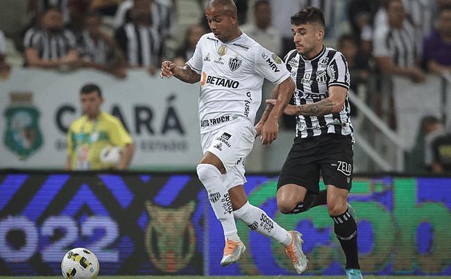 No primeiro turno, Cear e Atltico empataram por 0 a 0