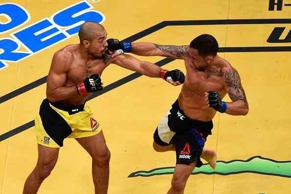 Imagens do retorno triunfal de José Aldo ao UFC