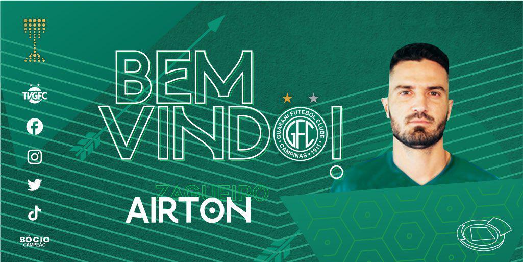 Airton, zagueiro (Guarani)