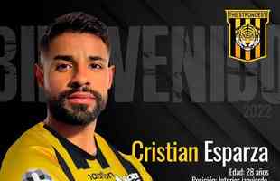 Cristian Esparza, atacante (The Strongest-BOL)