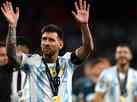 Messi comemora vitória da Argentina sobre Itália na Finalíssima em Wembley