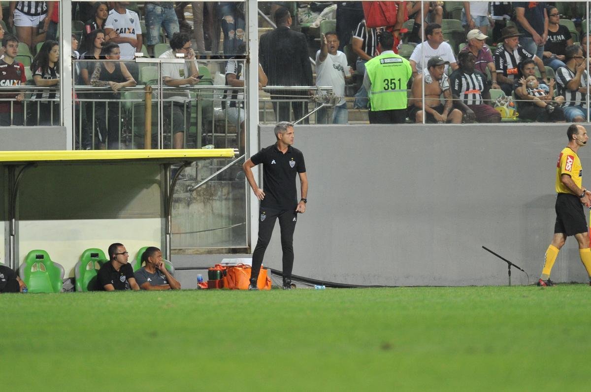 Fotos do jogo entre Atltico e Grmio