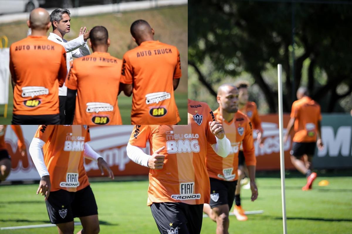 Atltico fez, nesta sexta, ltimo treino antes do duelo na Arena da Baixada