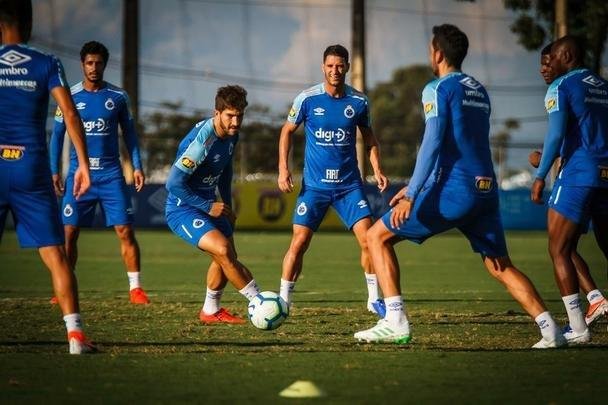 Fotos do treino do Cruzeiro desta segunda-feira (29/04)
