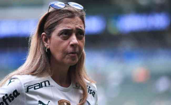 Leila Pereira  presidente do Palmeiras desde o fim de 2021