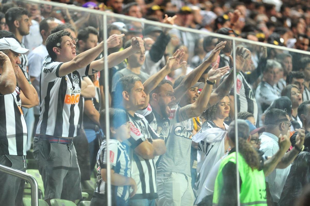 Fotos do duelo entre Atltico e La Equidad pela Copa Sul-Americana, no Independncia