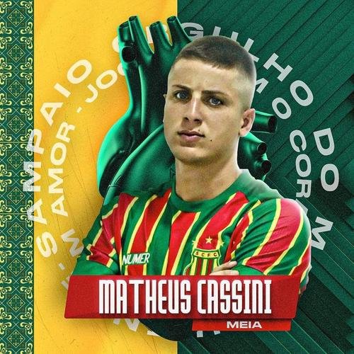 Matheus Cassini, meia (Sampaio Corrêa)