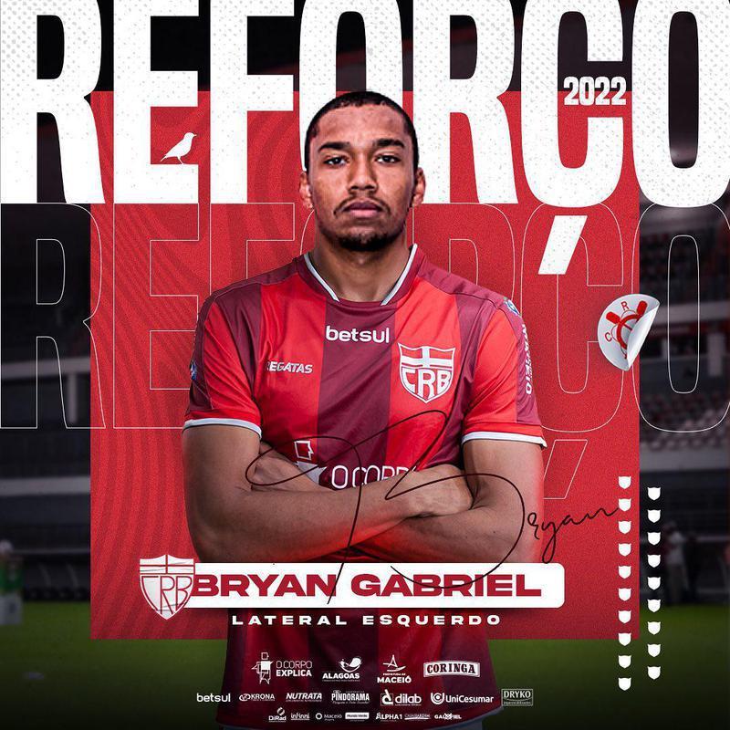 Bryan Gabriel, lateral-esquerdo (CRB)