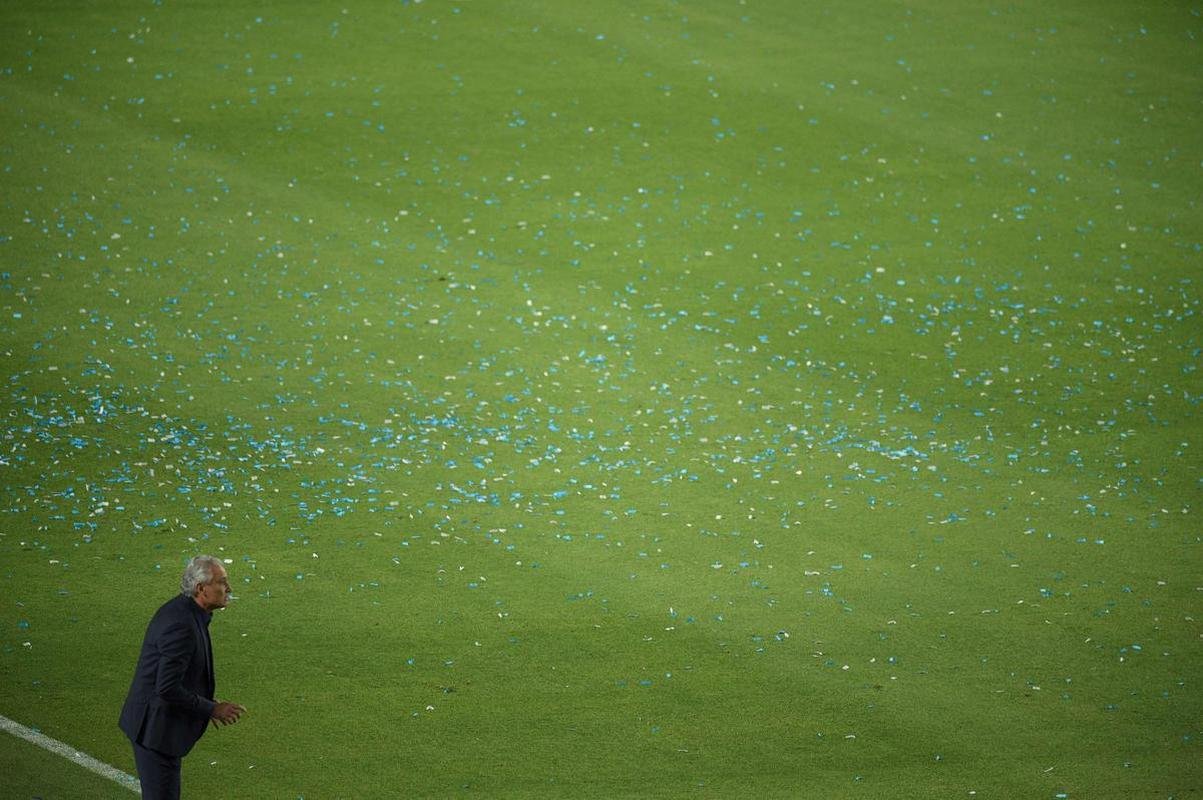 Sem Neymar, Brasil encarou a Argentina em clssico agitado pelas Eliminatrias