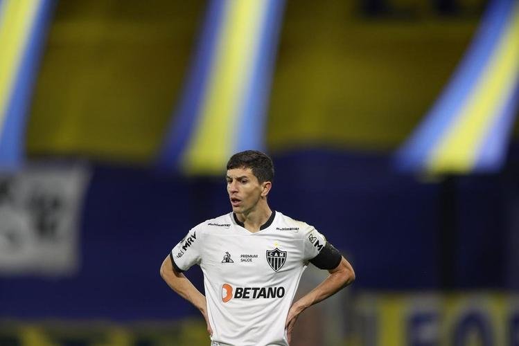 Fotos do jogo entre Boca Juniors e Atlético, na Bombonera, em Buenos Aires, pela ida das oitavas de final da Copa Libertadores de 2021