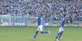Imagens do gol de empate do Cruzeiro, marcado por Alisson aos 18 minutos do primeiro tempo
