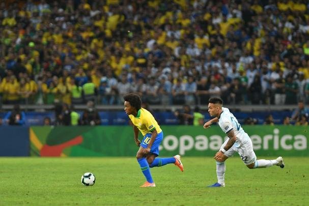 Equipes se enfrentaram pela semifinal da Copa Amrica, em Belo Horizonte