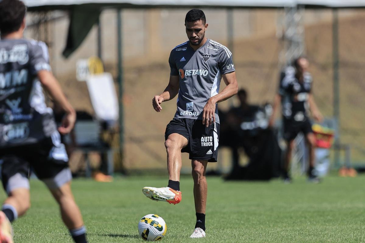 Treino do Atltico para enfrentar o Athletico-PR, no domingo (7/8), s 19h, pelo Campeonato Brasileiro.
