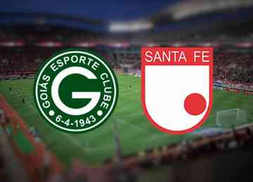 Confira o resultado da partida entre Goiás e Santa Fe