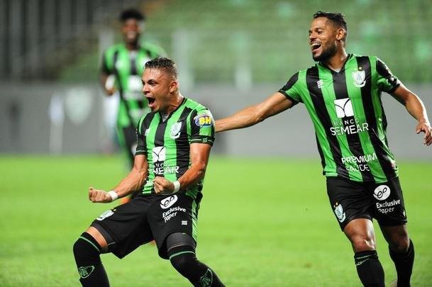Amrica conseguiu gol de empate aos 50 minutos do segundo tempo