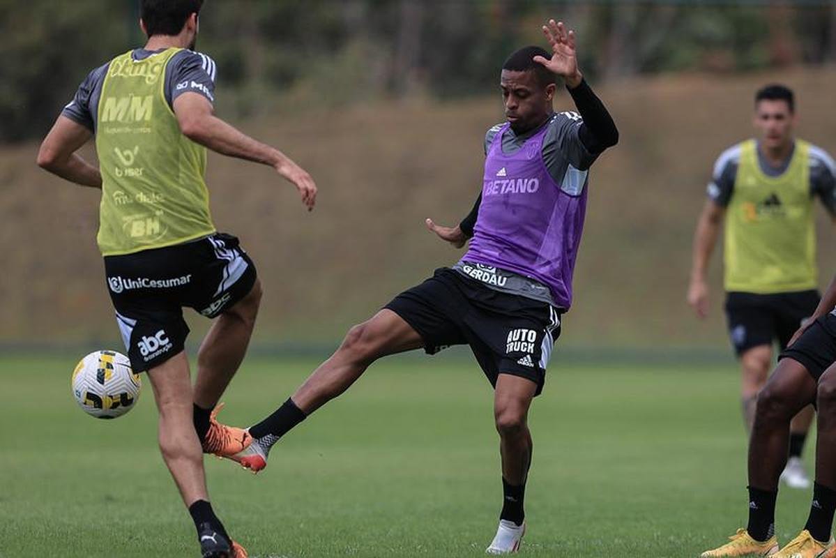 Atltico se prepara na Cidade do Galo para a partida de domingo (31), contra o Inter, no Beira-Rio