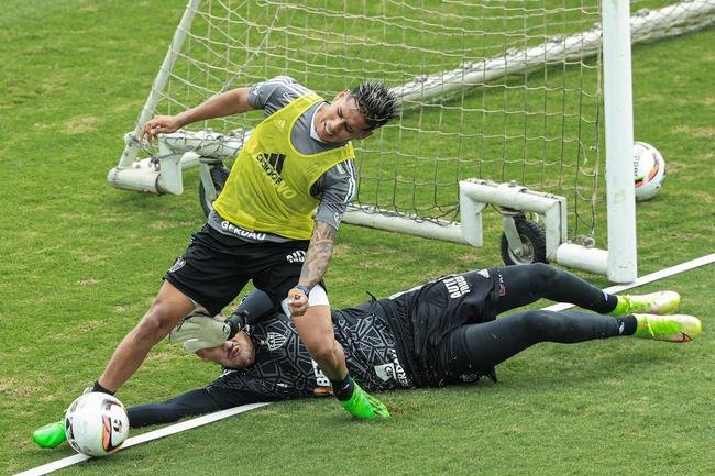 Fotos do ltimo treino do Atltico antes de pausa para festas de fim de ano