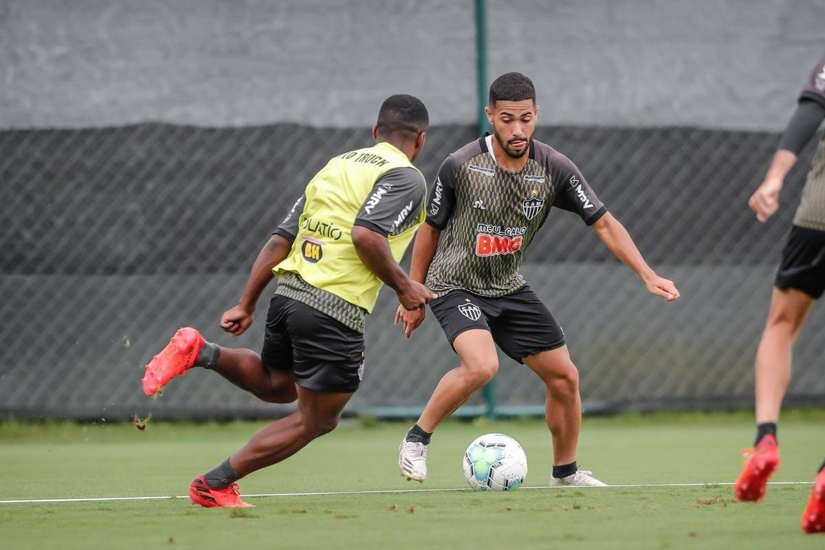 Fotos do treino do Atltico nesta quinta-feira