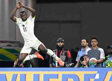 Atacante Osman Bukari fez o segundo gol de Gana na partida pelo Grupo H, vencida pelos portugueses por 3 a 2