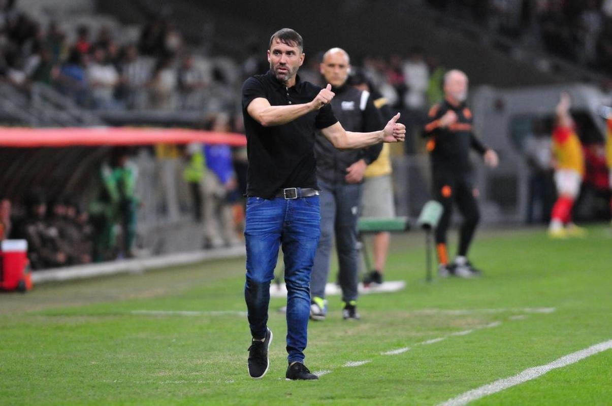 Fotos do jogo entre Atltico-MG e Internacional