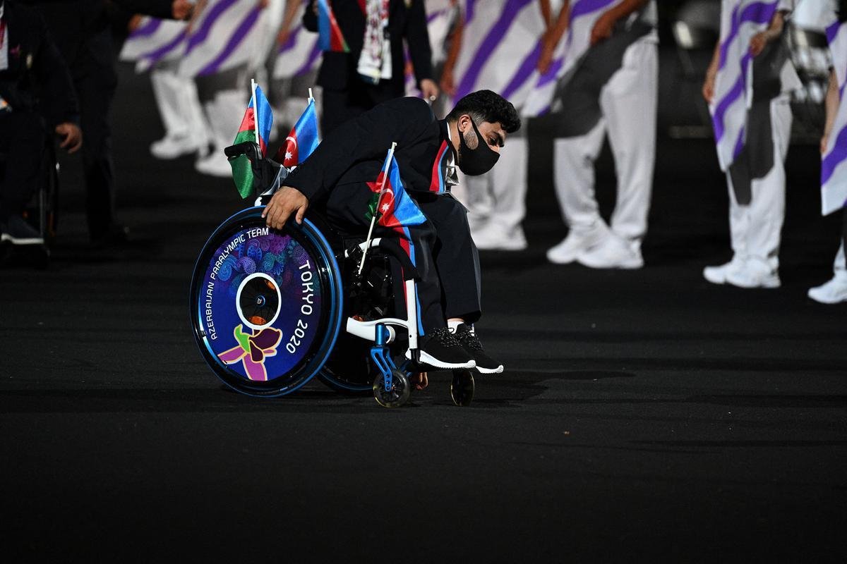Fotos da Cerimnia de Abertura dos Jogos Paralmpicos de Tquio