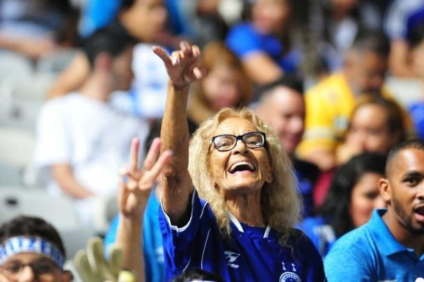 Imagens da partida no Mineiro e dos torcedores do Cruzeiro