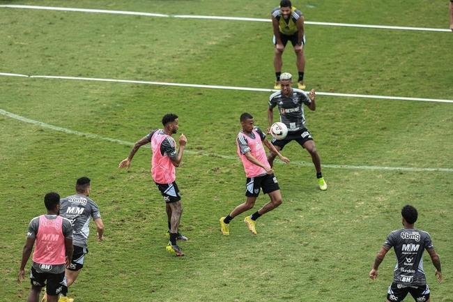 Fotos do ltimo treino do Atltico antes de pausa para festas de fim de ano