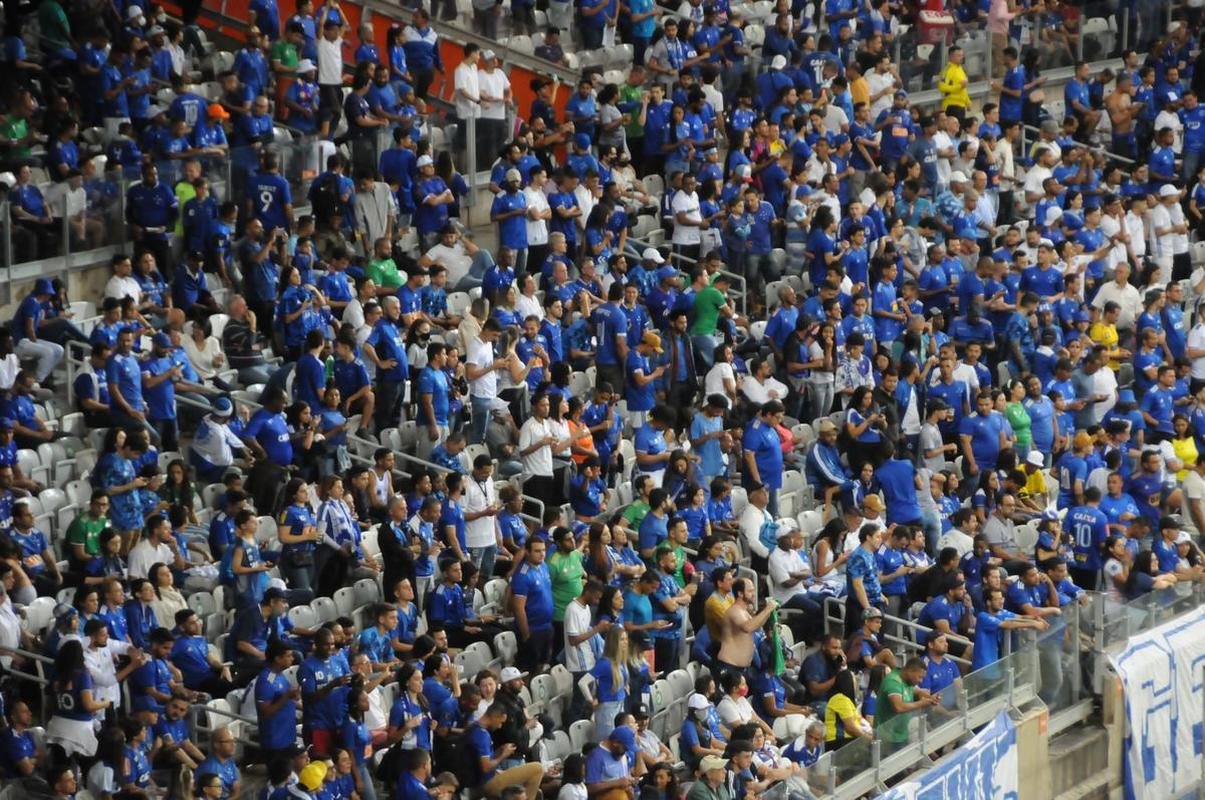 Torcida do Cruzeiro deu show mais uma vez e lotou o Mineiro na partida contra o CRB pela 11 rodada da Srie B