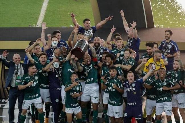 Palmeiras � o atual campe�o da Copa Libertadores