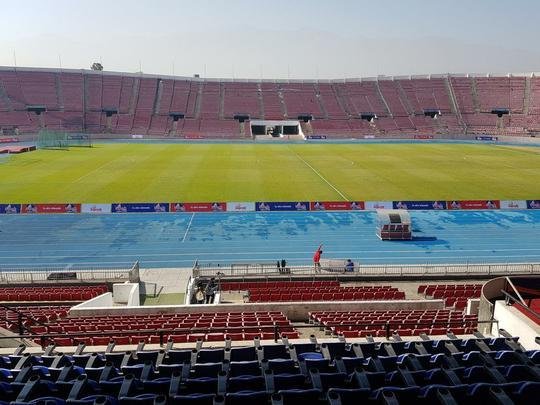 Fotos do Estdio Nacional de Santiago, eleito para ser sede da final nica da Copa Libertadores 2019