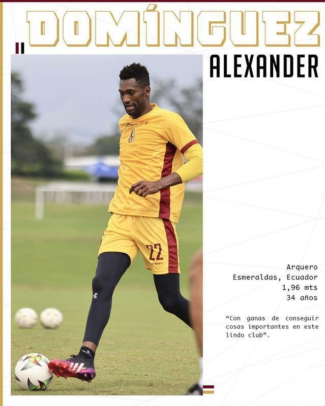 Alexander Domnguez, goleiro (Deportes Tolima-COL)