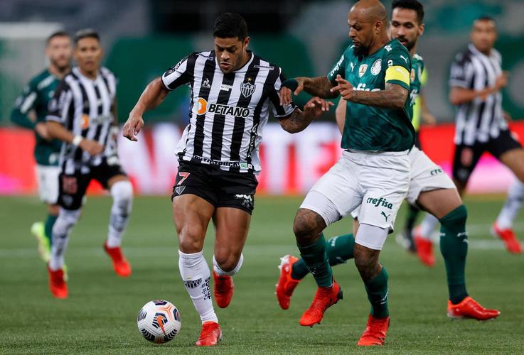 Fotos do jogo de ida da semifinal da Copa Libertadores de 2021, entre Palmeiras e Atltico, no Allianz Parque, em So Paulo